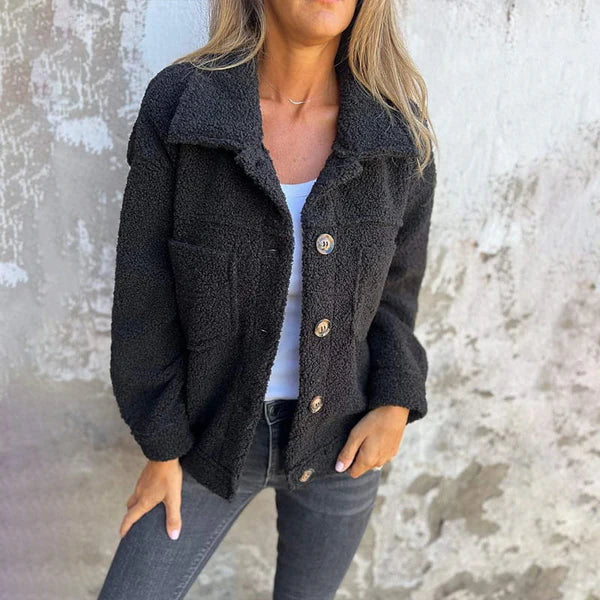 Dion - Cropped Wool Jacket