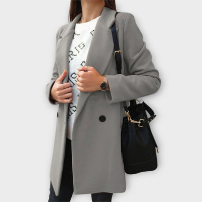 Teresa - Elegant Lapel Coat