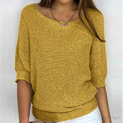 Luigia - Elegant Knitted Pullover