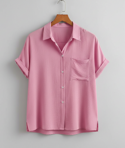 Elisabeth - Short Sleeve Blouse
