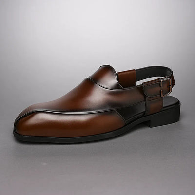 Fairford - Leather Cutout Loafers