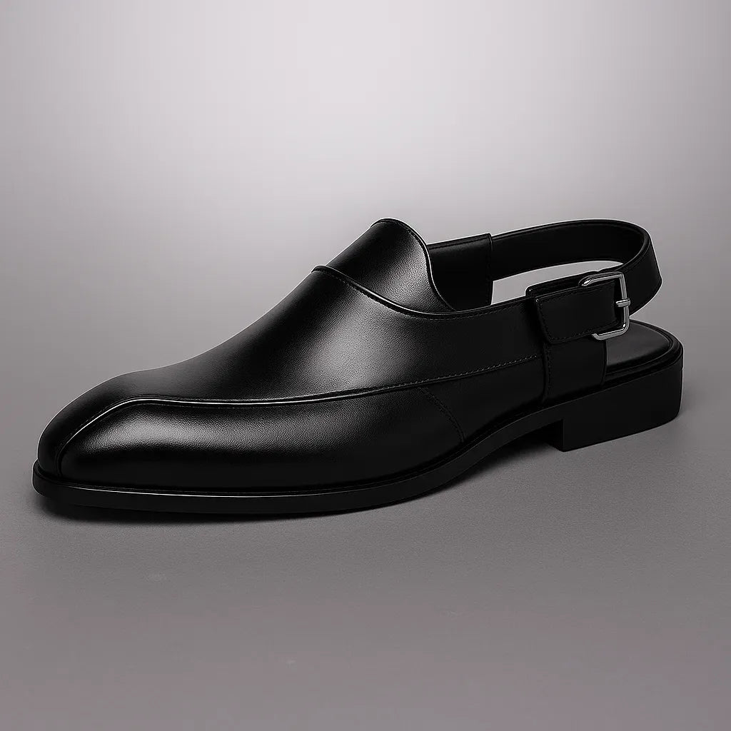 Fairford - Leather Cutout Loafers