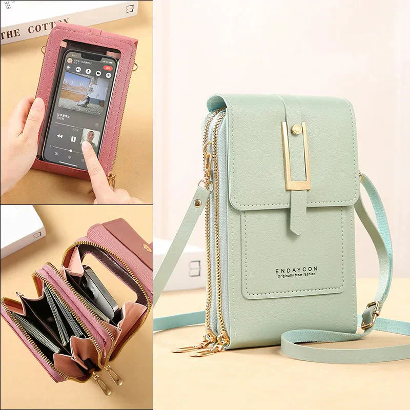 Chloe - Touch Screen Cell Phone Shoulder Bag