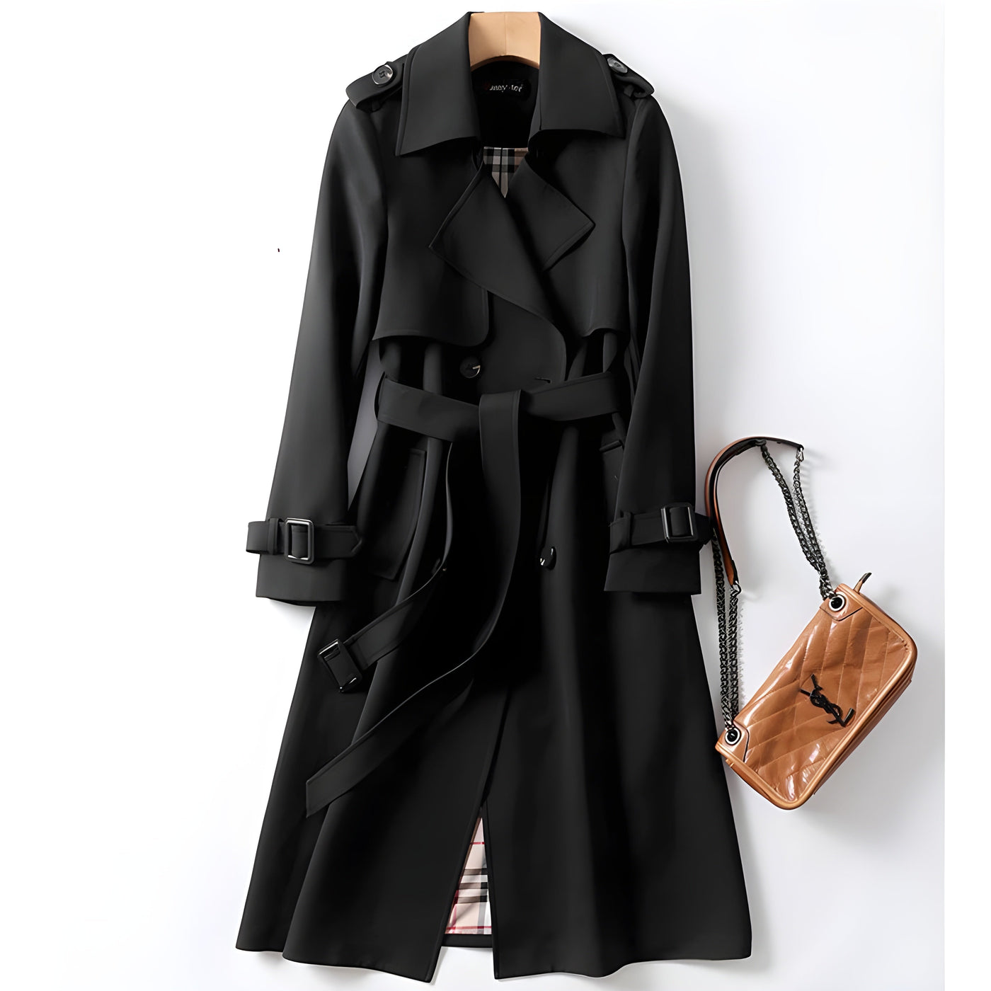 Wiyan - ELEGANT TRENCH COAT WITH STYLISH DESIGN